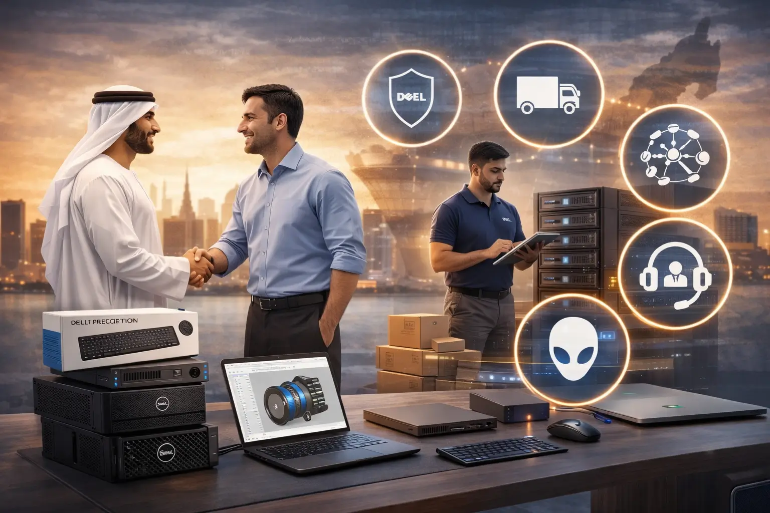 Why UAE Businesses Trust Our Dell Services