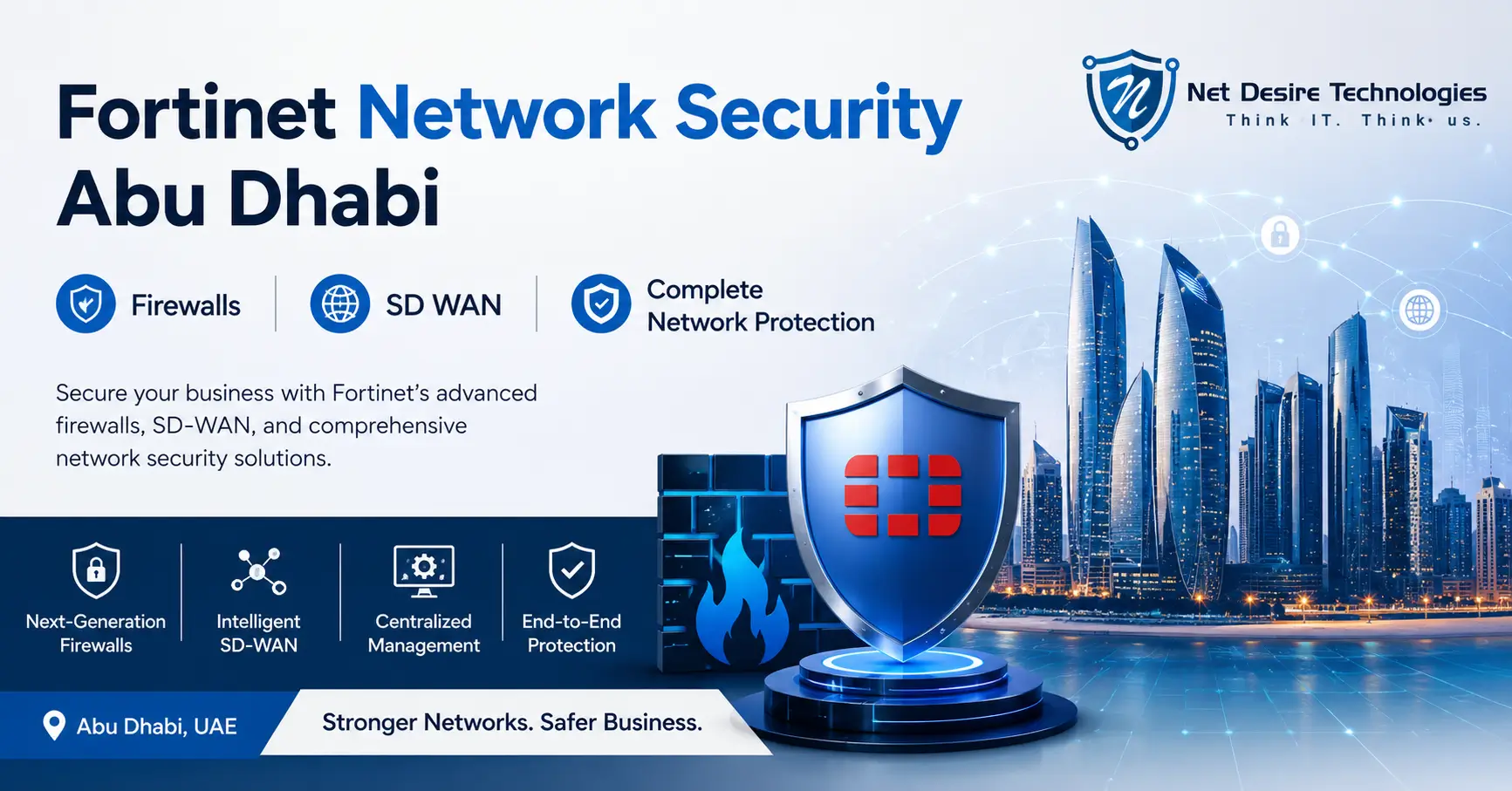 Fortinet Network Security Abu Dhabi Firewalls SD WAN and Complete Network Protection