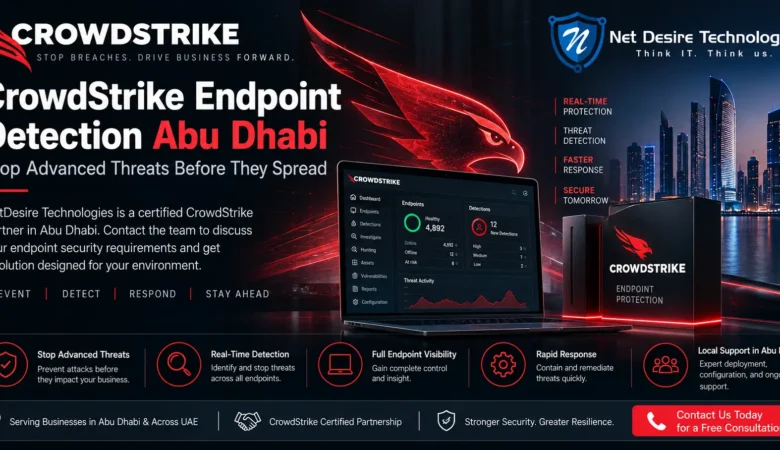 CrowdStrike Endpoint Detection Abu Dhabi Stop Advanced Threats Before They Spread