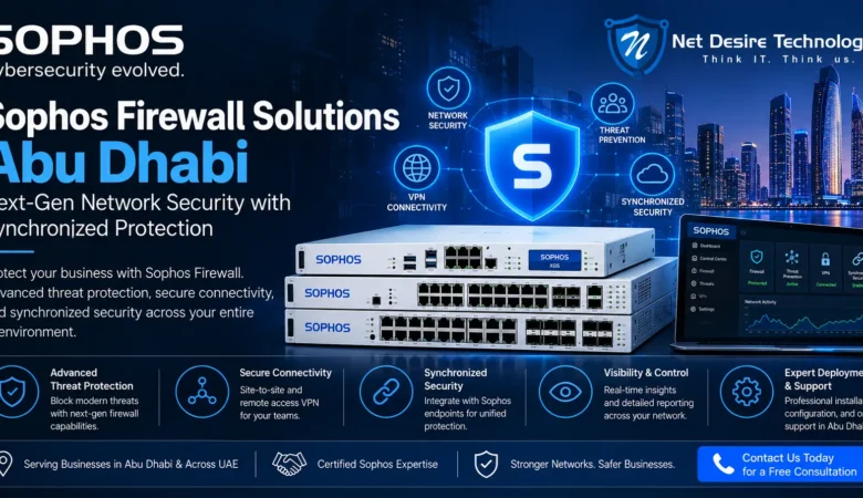 Sophos Firewall Abu Dhabi Next-Gen Network Security with Synchronized Protection