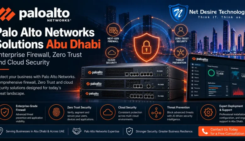 Palo Alto Networks Abu Dhabi Enterprise Firewall, Zero Trust and Cloud Security